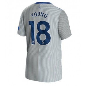 Everton Ashley Young #18 Tredje Tröja 2023-24 Kortärmad